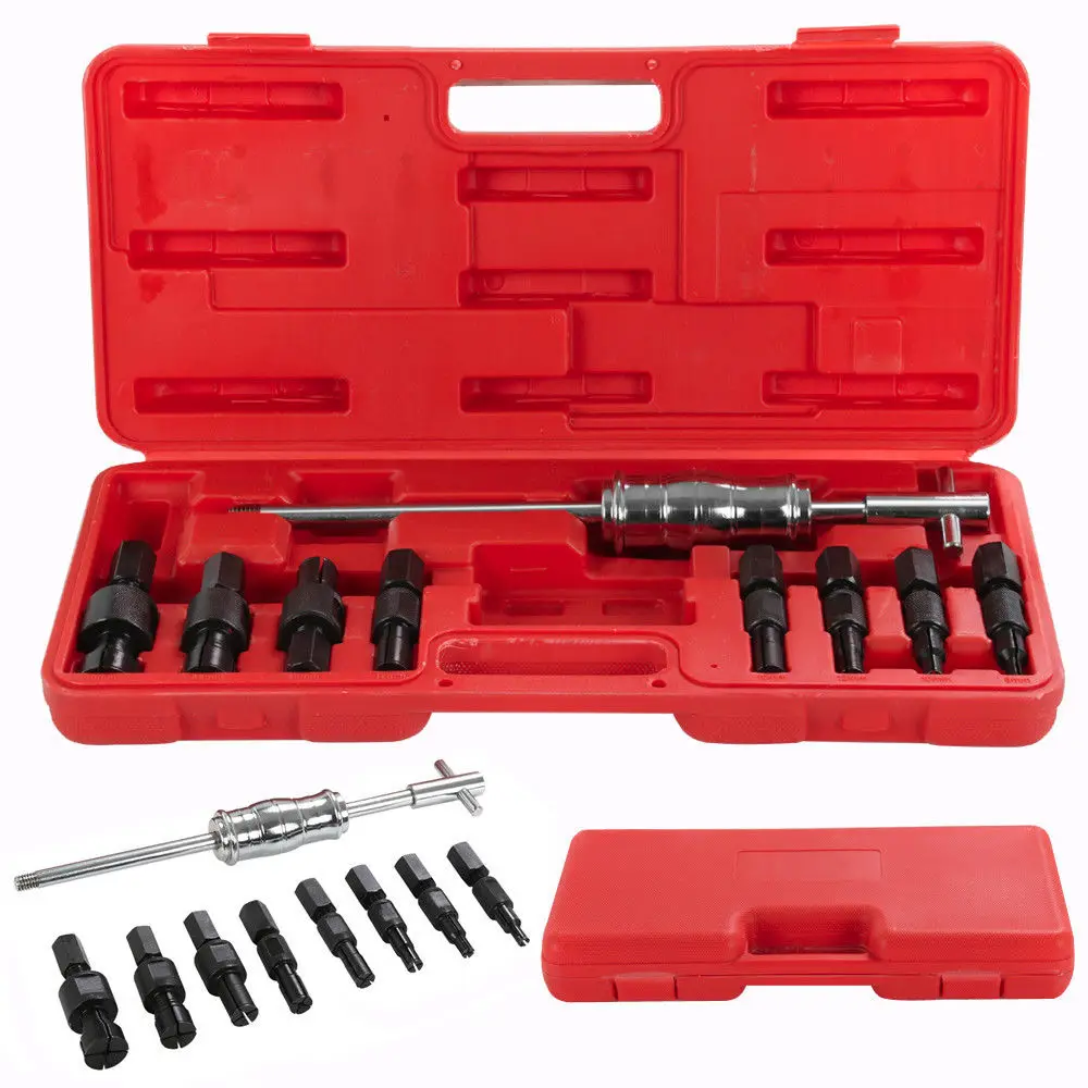 9Pc Blind Hole Slide Hammer Pilot Bearing Puller Internal Extractor Removal Kit
9Pc Blind Hole Slide Hammer Pilot Bearing Puller Internal Extractor Removal Kit