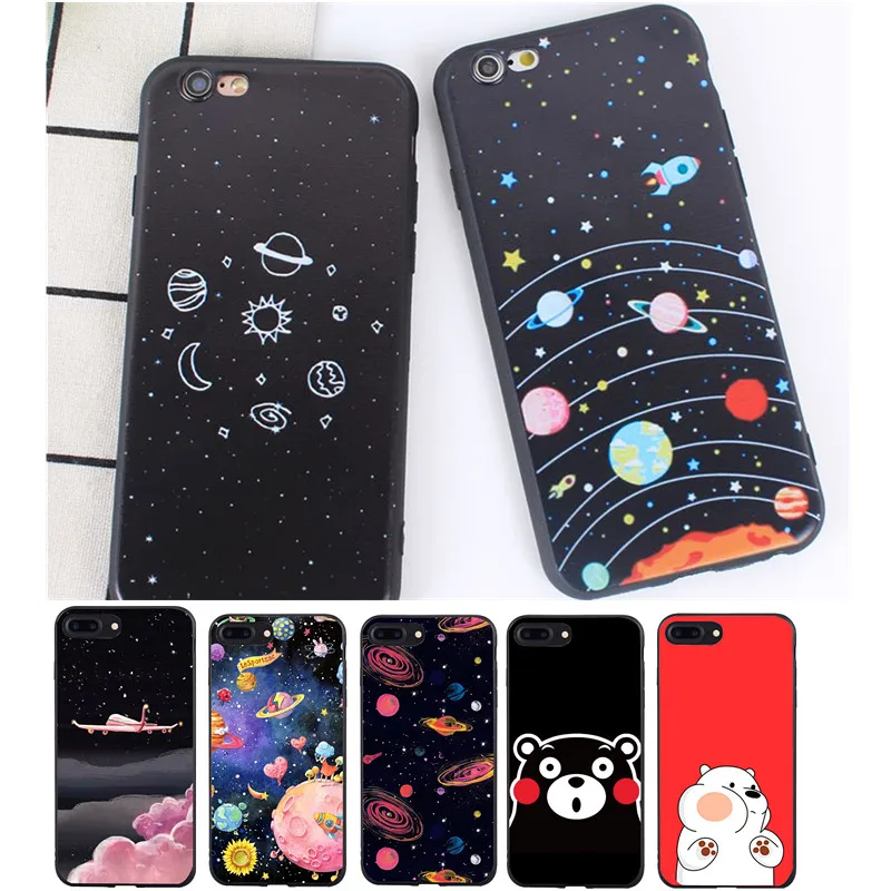 Moon Stars Phone Case For iPhone 7 Case For iPhone X 6S 6 7 8 Plus 5 5S Colorful Airplane Moon Planet Mount Silicon Funda Cover
Moon Stars Phone Case For iPhone 7 Case For iPhone X 6S 6 7 8 Plus 5 5S Colorful Airplane Moon Planet Mount Silicon Funda Cover