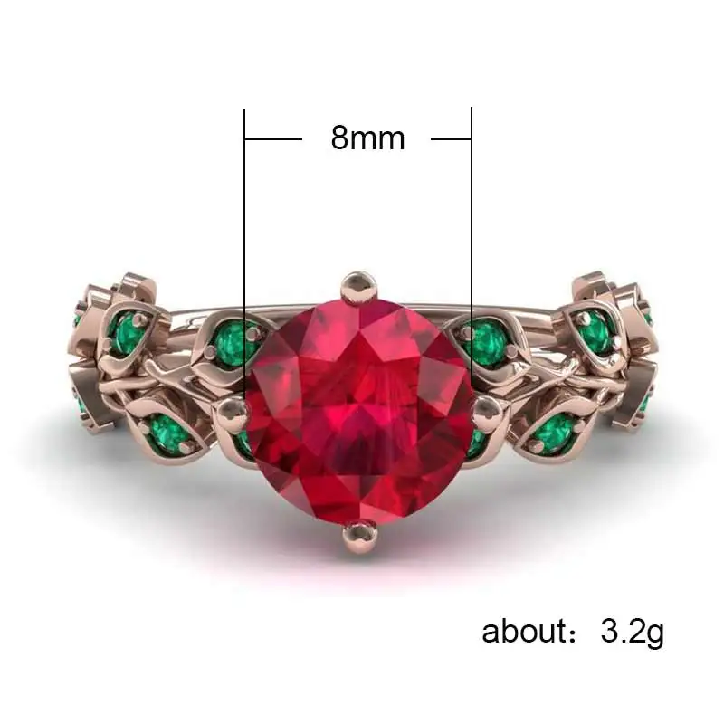 Waliicorners Engagement Rings For Women Romantic Rose Flower Shaped Design Special Anniversary Gift 7 HTB1mL22a4D1gK0jSZFyq6AiOVXav