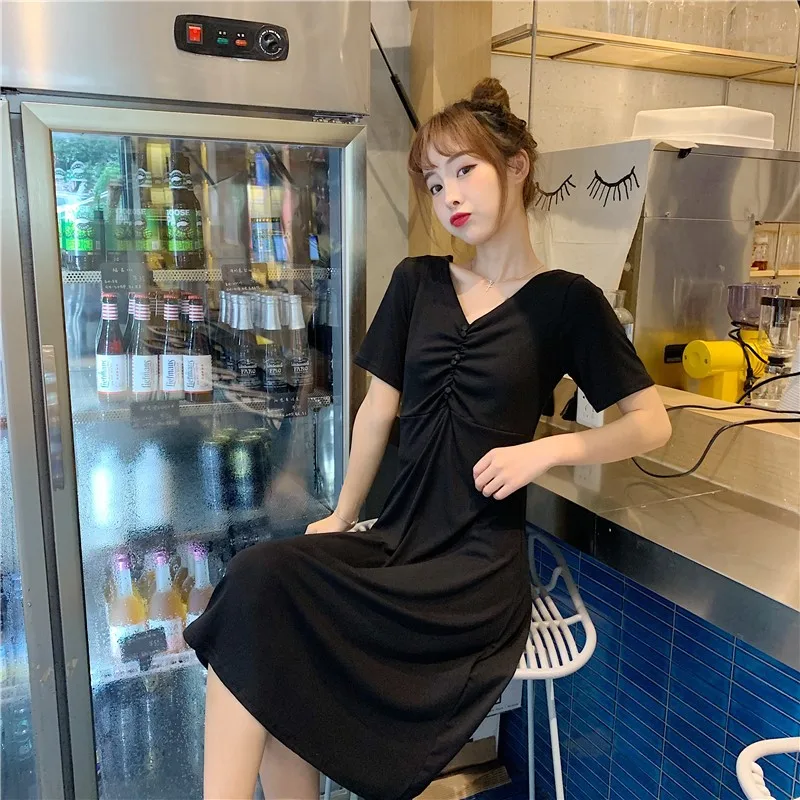 Avocado Green V-neck Pleated A-line Dress Women's Lovely Dresses Chic Ins Kawaii Female Sweet Harajuku Punk Clothing For Women
Avocado Green V-neck Pleated A-line Dress Women's Lovely Dresses Chic Ins Kawaii Female Sweet Harajuku Punk Clothing For Women