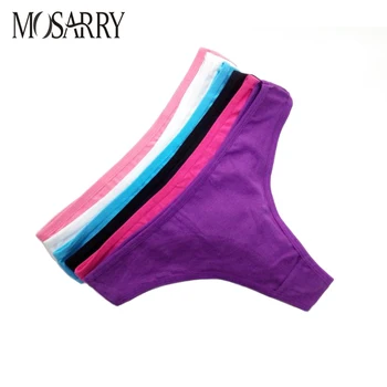 Womens Sexy G-strings 5 pcs/lot Thongs Sexy Strings Femme Cotton Panties Lingerie Ladies Everyday Underwear Tangas Mujer M L XL
Womens Sexy G-strings 5 pcs/lot Thongs Sexy Strings Femme Cotton Panties Lingerie Ladies Everyday Underwear Tangas Mujer M L XL