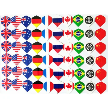 Outdoor 12/50/54pcs 2D Cool Standard Dart Flights Nice Darts Flight Outdoor Wing Tail Mixed Pattern Darts accessories
Outdoor 12/50/54pcs 2D Cool Standard Dart Flights Nice Darts Flight Outdoor Wing Tail Mixed Pattern Darts accessories