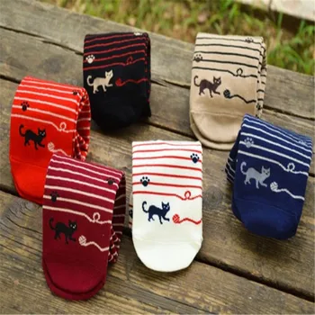 Newly Design Cute Cartoon Cat Socks Striped Pattern Women Cat Footprints Cotton Socks Floor Winter 3D Socks Drop Shipping
Newly Design Cute Cartoon Cat Socks Striped Pattern Women Cat Footprints Cotton Socks Floor Winter 3D Socks Drop Shipping