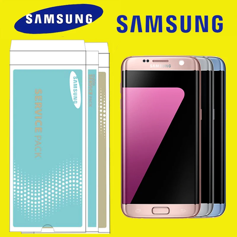ORIGINAL 5.5'' Display with Burn Shadow Ghost image LCD with Frame for SAMSUNG s7 edge G935 G935F Touch Screen Digitizer
ORIGINAL 5.5'' Display with Burn Shadow Ghost image LCD with Frame for SAMSUNG s7 edge G935 G935F Touch Screen Digitizer