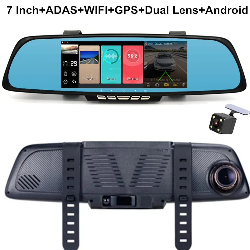6.86" Touch Screen 1080P Wifi Dual Lens Car Rearview Mirror DVR Camera Android ADAS GPS Rear View Video Recorder Dash cam
6.86" Touch Screen 1080P Wifi Dual Lens Car Rearview Mirror DVR Camera Android ADAS GPS Rear View Video Recorder Dash cam