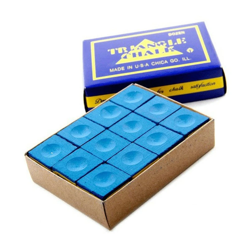 12 Pieces Cheap Snooker Billiard Chalks High Quality Pool Cue Stick Chalk Billiard No-slip Chalk Indoor Sports Accessories
12 Pieces Cheap Snooker Billiard Chalks High Quality Pool Cue Stick Chalk Billiard No-slip Chalk Indoor Sports Accessories