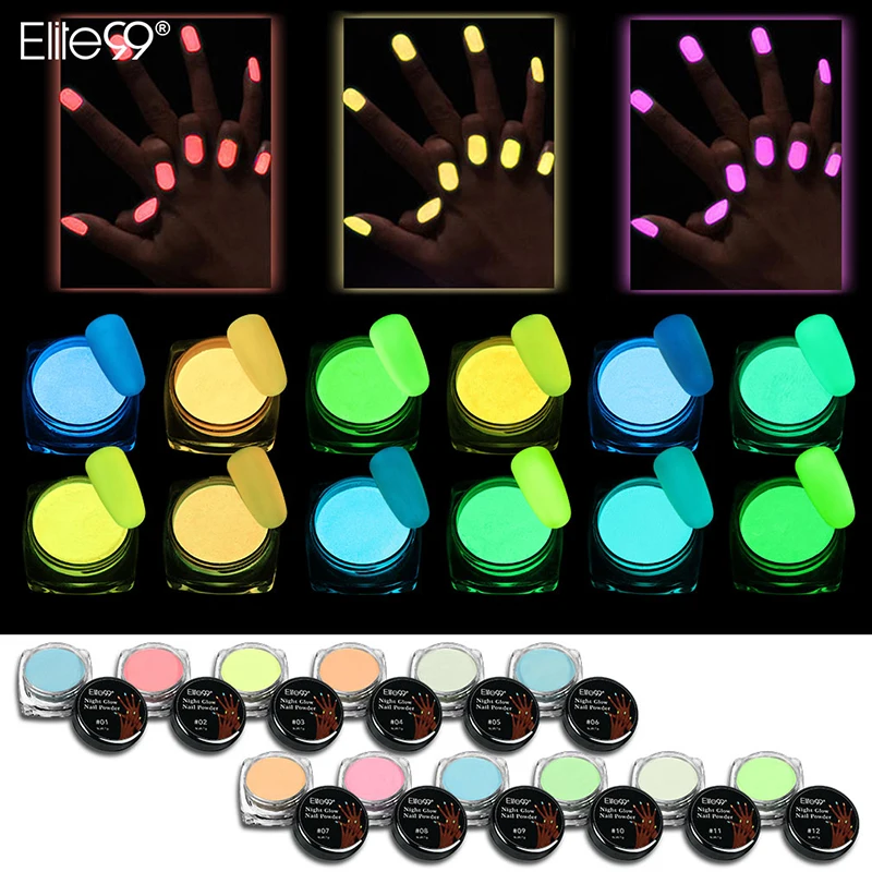 Elite99 1g Luminous Pigment Fluorescent Powder Nail Glitter Glow in the Dark Glitter Phosphor Nail Art Nail Dust Effect Powder
Elite99 1g Luminous Pigment Fluorescent Powder Nail Glitter Glow in the Dark Glitter Phosphor Nail Art Nail Dust Effect Powder