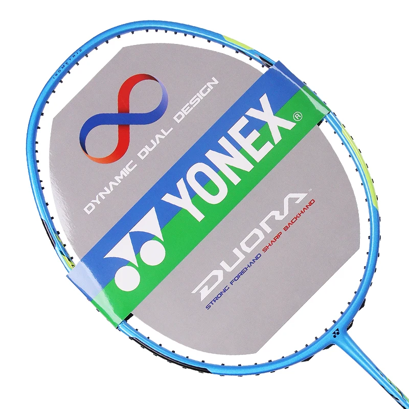 

Original Yonex Badminton Racket Carbon Yy Duora 55 77 88 Offensive Racquet Raquette De Badminton