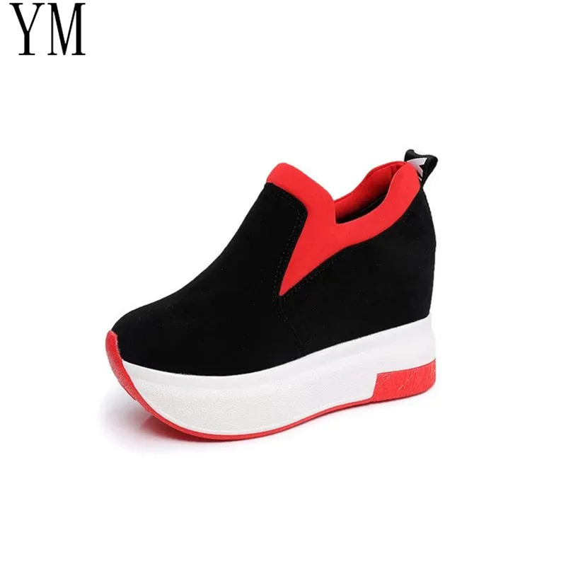 Hot Flock New High Heel Lady Casual black/ 5CM Women Sneakers Leisure Platform Shoes Breathable Height Increasing Shoes 35-39
Hot Flock New High Heel Lady Casual black/ 5CM Women Sneakers Leisure Platform Shoes Breathable Height Increasing Shoes 35-39