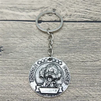 New Trendy Retro French Poodle Key Chains Fashion Pet Dog Jewellery French Poodle Keychain Bag Keyring For Women Men
New Trendy Retro French Poodle Key Chains Fashion Pet Dog Jewellery French Poodle Keychain Bag Keyring For Women Men