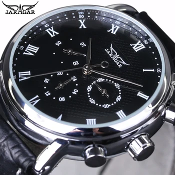 2018 Jaragar Mechanical Automatic Men Watches Top Brands Luxury Calendar 24 Hour Leather Strap Male Dress Business Wristwatches
2018 Jaragar Mechanical Automatic Men Watches Top Brands Luxury Calendar 24 Hour Leather Strap Male Dress Business Wristwatches