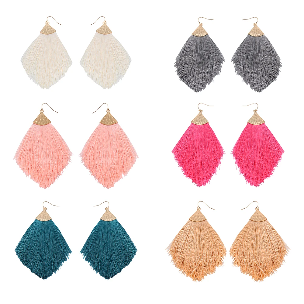 Bohemian Fashion Long Tassel Earring for Women Boho Charm Multicolor Maxi Statement Drop Dangle Earring Wedding Vintage Jewelry
Bohemian Fashion Long Tassel Earring for Women Boho Charm Multicolor Maxi Statement Drop Dangle Earring Wedding Vintage Jewelry