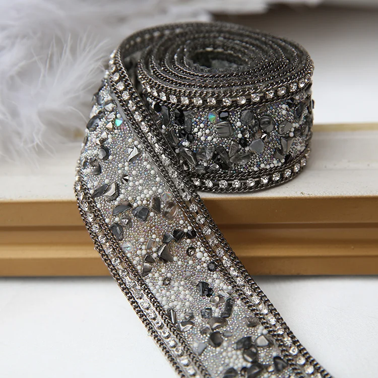2019 Limited Rushed Clothing/accessories Solid Accessories Wedding Dress Pearl Diamond Chain Diy Materials Clothing Decoration
2019 Limited Rushed Clothing/accessories Solid Accessories Wedding Dress Pearl Diamond Chain Diy Materials Clothing Decoration