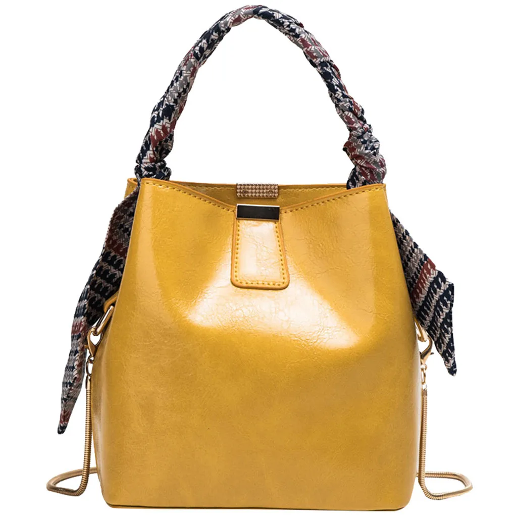2019 Solid Yellow Handbag Portable Bucket Bag Simple Chain Pure Color Single Shoulder Messenger Bag Bohemian Summer Street Bags
2019 Solid Yellow Handbag Portable Bucket Bag Simple Chain Pure Color Single Shoulder Messenger Bag Bohemian Summer Street Bags