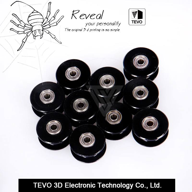 5/10PCS 3D Printer Accessories 20 teeth bore 5mm synchronous wheel pulley 2GT Without tooth gear for 3d printer Idler Pulley | Компьютеры