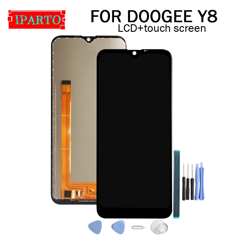 6.1 inch for DOOGEE Y8 LCD Display+Touch Screen Digitizer Assembly 100% Original New LCD+Touch Digitizer for DOOGEE Y8
6.1 inch for DOOGEE Y8 LCD Display+Touch Screen Digitizer Assembly 100% Original New LCD+Touch Digitizer for DOOGEE Y8