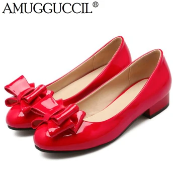 Plus Big Size 33-43 Black Red Bowtie Fashion Spring Autumn Girls Lady Females Womens Shoes Pumps D987
Plus Big Size 33-43 Black Red Bowtie Fashion Spring Autumn Girls Lady Females Womens Shoes Pumps D987