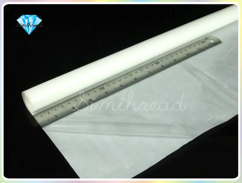Heat Press Embroidery Stabilizer Embroidery Patches Backing 18" X 1 yards Free Ship
Heat Press Embroidery Stabilizer Embroidery Patches Backing 18" X 1 yards Free Ship