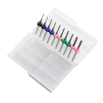 10pcs Tungsten Steel Carbide End Mill Engraving Corn Teeth Bits PCB Rotary Burrs Milling Cutter Drill Bit 1.0-3.0MM
10pcs Tungsten Steel Carbide End Mill Engraving Corn Teeth Bits PCB Rotary Burrs Milling Cutter Drill Bit 1.0-3.0MM