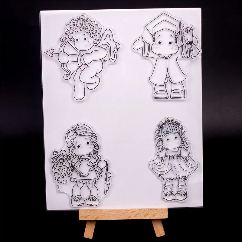 Rubber Silicone Clear Stamps for Scrapbooking Tampons Transparents Seal Background Stamp Card child Making Making Diy boy girl
Rubber Silicone Clear Stamps for Scrapbooking Tampons Transparents Seal Background Stamp Card child Making Making Diy boy girl