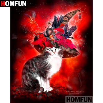 HOMFUN Full Square/Round Drill 5D DIY Diamond Painting "Animal cat" Embroidery Cross Stitch 5D Home Decor Gift A09538
HOMFUN Full Square/Round Drill 5D DIY Diamond Painting "Animal cat" Embroidery Cross Stitch 5D Home Decor Gift A09538