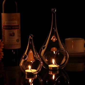 Diameter=10cm 6pcs/pack Water Drop Shaped Glass Candle Holder Hanging Glass Terrarium Vase Home Decoration Wedding Gift
Diameter=10cm 6pcs/pack Water Drop Shaped Glass Candle Holder Hanging Glass Terrarium Vase Home Decoration Wedding Gift