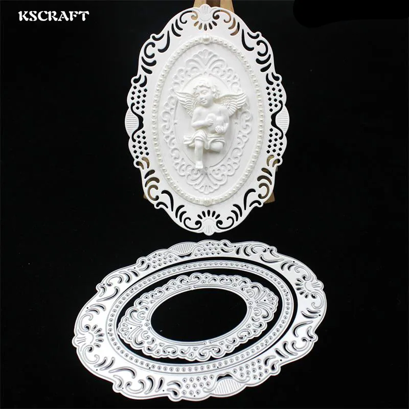 KSCRAFT Frame Cutting Dies Stencils for DIY Scrapbooking/photo album Decorative Embossing DIY Paper Cards
KSCRAFT Frame Cutting Dies Stencils for DIY Scrapbooking/photo album Decorative Embossing DIY Paper Cards