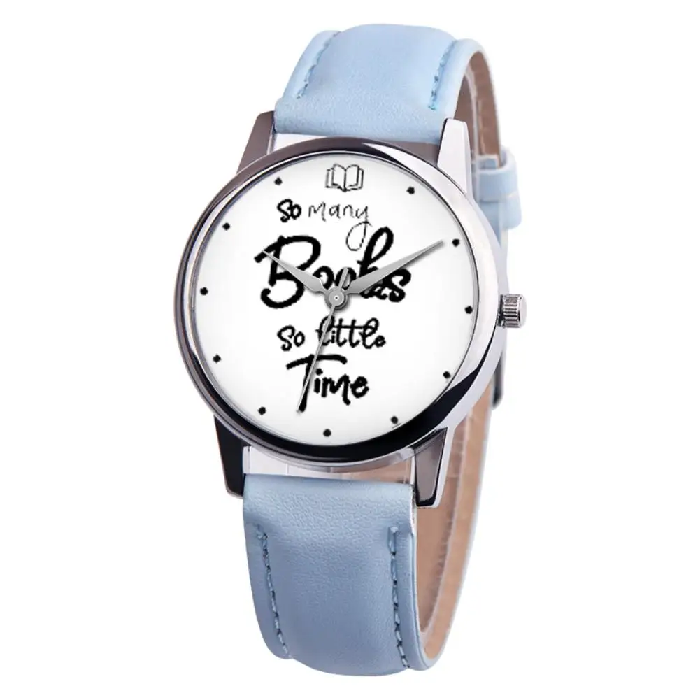 So Many Books So Little Time Lovers Faux Leather Quartz Wrist Watch Clock Gift moda mujer 2018 saat bayan
So Many Books So Little Time Lovers Faux Leather Quartz Wrist Watch Clock Gift moda mujer 2018 saat bayan