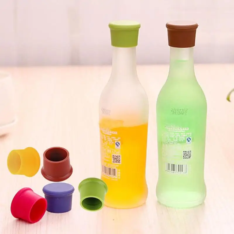1 Pc Silicone Wine Stoppers Safe Wine Beer Cover Eco-friendly Bottle Cap Stopper Beverage Home Kitchen Dining Bar Tools 5 Color
1 Pc Silicone Wine Stoppers Safe Wine Beer Cover Eco-friendly Bottle Cap Stopper Beverage Home Kitchen Dining Bar Tools 5 Color