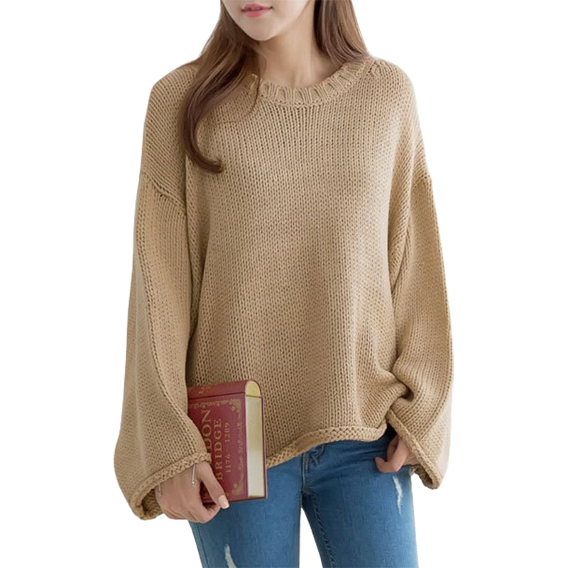 Women's Clothes Loose Sweater Women Hedging Thick Jumper Korean Sweaters Coat Students Pullover Clothing Vestidos LXJ172
Women's Clothes Loose Sweater Women Hedging Thick Jumper Korean Sweaters Coat Students Pullover Clothing Vestidos LXJ172
