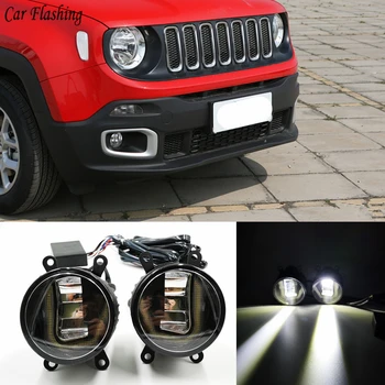 3-IN-1 Functions Auto LED For Jeep Renegade 2016 2017 2018 DRL Daytime Running Light Car Projector Fog Lamp with yellow signal
3-IN-1 Functions Auto LED For Jeep Renegade 2016 2017 2018 DRL Daytime Running Light Car Projector Fog Lamp with yellow signal