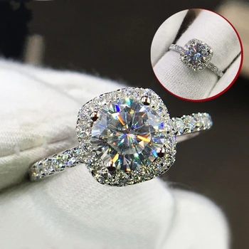 Fashion Dainty Finger Ring Promise Wedding Rings 925 Sterling Silver Filled CZ Couple Rings For Women Men Crystal Jewelry Gift
Fashion Dainty Finger Ring Promise Wedding Rings 925 Sterling Silver Filled CZ Couple Rings For Women Men Crystal Jewelry Gift