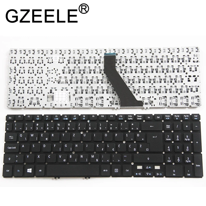 GZEELE Slovenian Croatian Keyboard no frame FOR ACER V5-571G V5-571 V5-572 V5-573G V5-573 V5-551G V5-571P V5-531 M3-581 V5-531P
GZEELE Slovenian Croatian Keyboard no frame FOR ACER V5-571G V5-571 V5-572 V5-573G V5-573 V5-551G V5-571P V5-531 M3-581 V5-531P