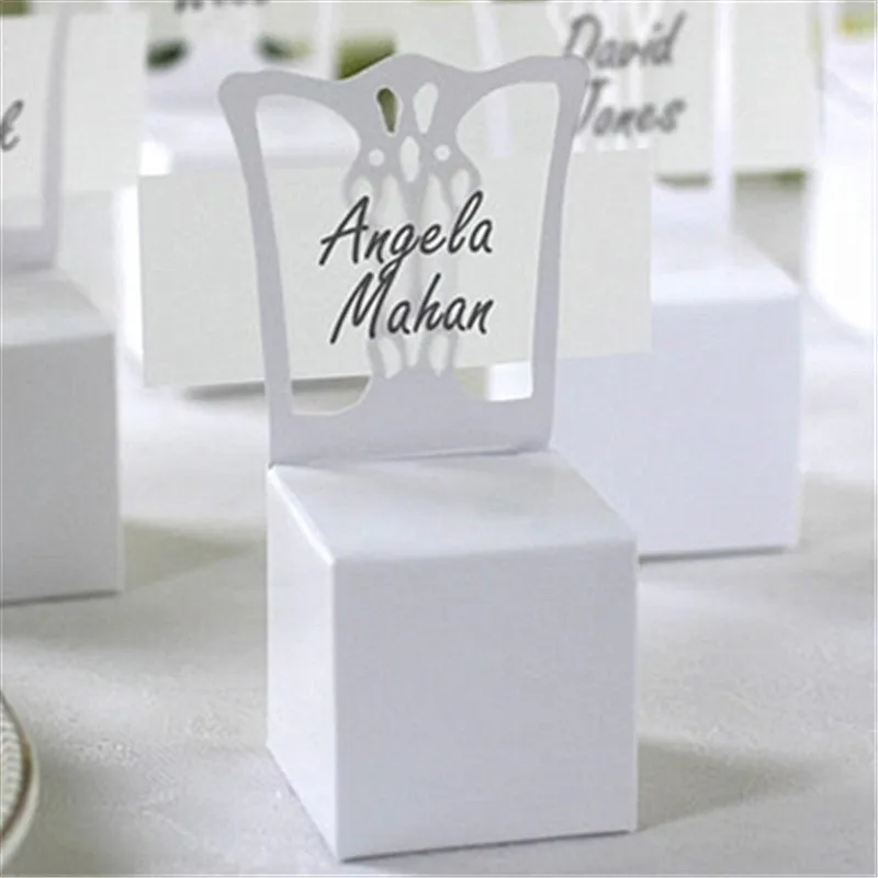 Big Heard Love 100pcs Chair Place Card Holder and Favor Box best for candy boxes and wedding favors box,event party supplies
Big Heard Love 100pcs Chair Place Card Holder and Favor Box best for candy boxes and wedding favors box,event party supplies