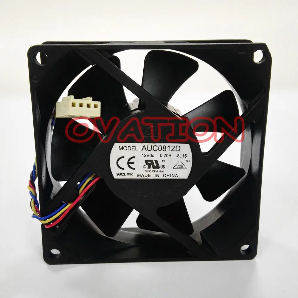 Cooler Fan For Delta AUC0812D 8cm 80mm 12V 0.7A 4-pin pwm For Dell P/N TJ5T2-A00 Server Inverter case blower cooler Cooling fans
Cooler Fan For Delta AUC0812D 8cm 80mm 12V 0.7A 4-pin pwm For Dell P/N TJ5T2-A00 Server Inverter case blower cooler Cooling fans