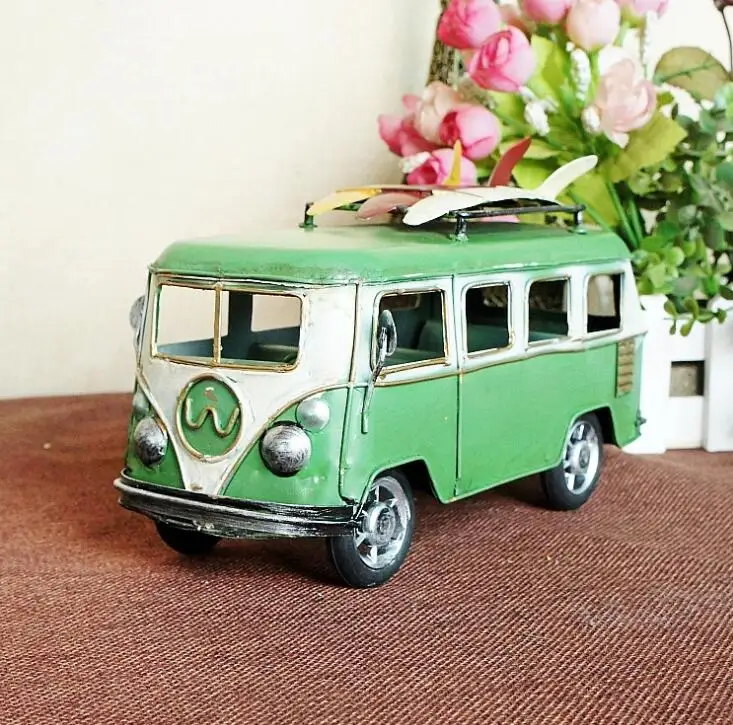 Red \ Green Retro Van Simulation model Handmade Metal crafts Home decoration Gifts Photography props SM85
Red \ Green Retro Van Simulation model Handmade Metal crafts Home decoration Gifts Photography props SM85