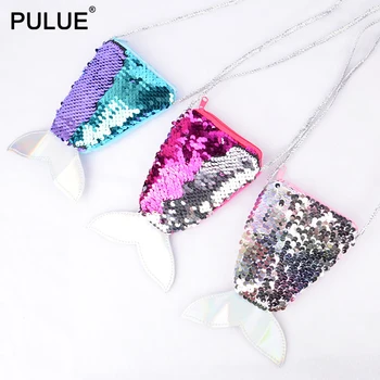 Shiny Sequins Mermaid Tail Kids Shoulder Bag Mini Coin Bags Change Money Pouch Messenger Bag Small Coin Purses Children Handbags
Shiny Sequins Mermaid Tail Kids Shoulder Bag Mini Coin Bags Change Money Pouch Messenger Bag Small Coin Purses Children Handbags