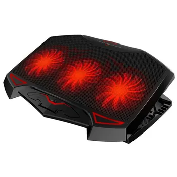 14" 15.6" 17 inch 3 Fan High Speed Laptop Cooler With LED Silent Speed Adjustable Laptop Cooling Pad Stand Notebook Holder
14" 15.6" 17 inch 3 Fan High Speed Laptop Cooler With LED Silent Speed Adjustable Laptop Cooling Pad Stand Notebook Holder