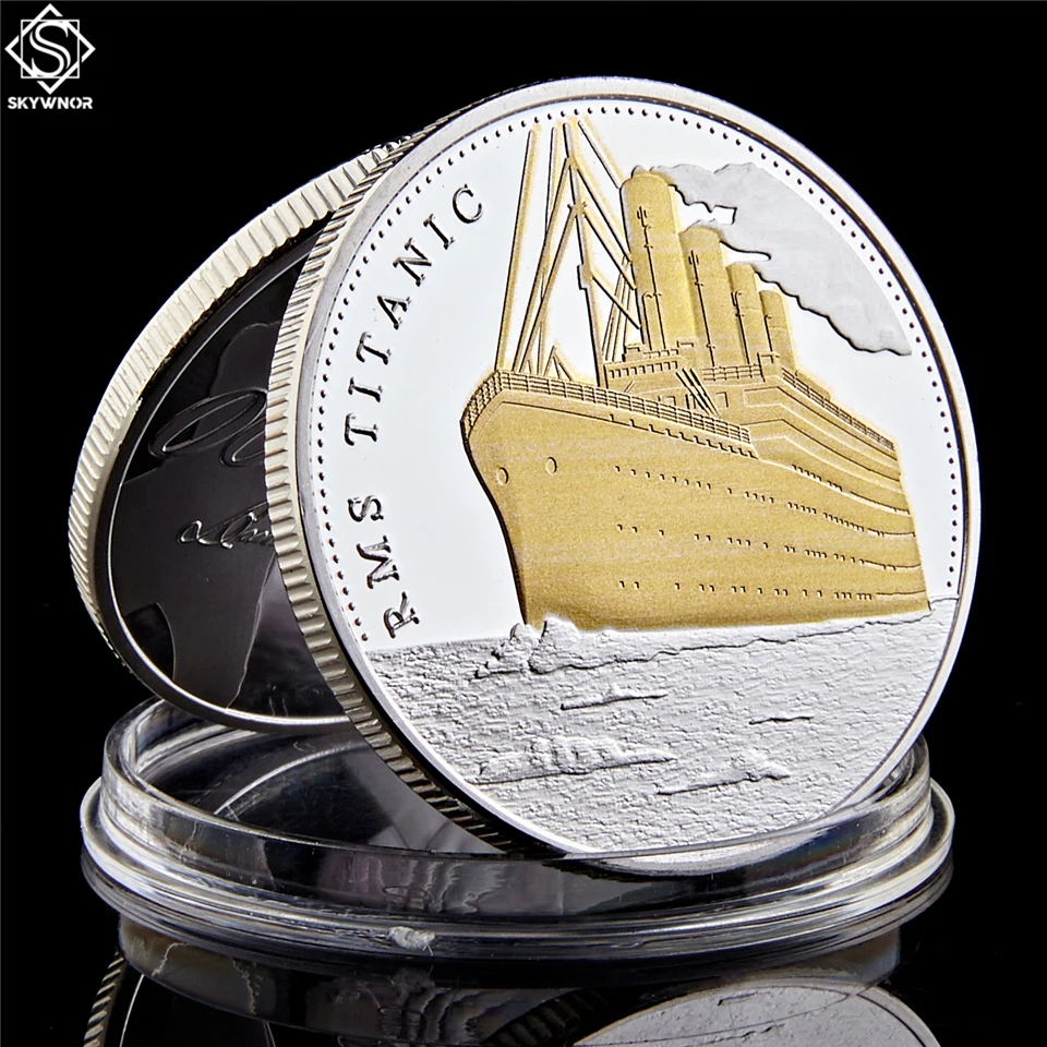 1912 The Voyage Titanic Ship and Travel Map Gold Plated&Clad Coin Rms Gold Commemorative Bar/Coin Tragedy Of The Titanic
1912 The Voyage Titanic Ship and Travel Map Gold Plated&Clad Coin Rms Gold Commemorative Bar/Coin Tragedy Of The Titanic
