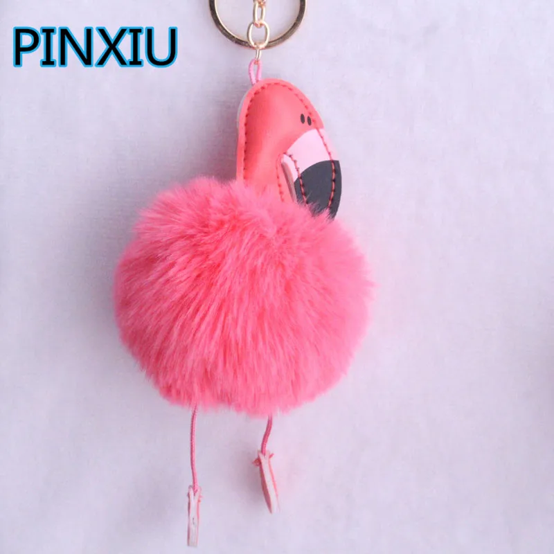 P&U Cute Cartoon Flamingo Keychain Lovely Fluffy Artificial Rabbit Fur Ball Key Chain Animal Bird Pompom Women Car Bag Key Ring
P&U Cute Cartoon Flamingo Keychain Lovely Fluffy Artificial Rabbit Fur Ball Key Chain Animal Bird Pompom Women Car Bag Key Ring