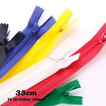 3# invisible zippers 35cm for skirt pants open end lace zipper for hidden bags closure resin zips for sewing clothing pillow zip
3# invisible zippers 35cm for skirt pants open end lace zipper for hidden bags closure resin zips for sewing clothing pillow zip