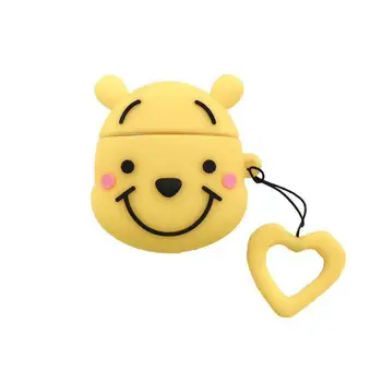 New Small Bear Doll Pattern Shockproof Soft Silicone Protective Cover Case Skin with Lanyard for Airpods 1/2 Charging Box Parts
New Small Bear Doll Pattern Shockproof Soft Silicone Protective Cover Case Skin with Lanyard for Airpods 1/2 Charging Box Parts