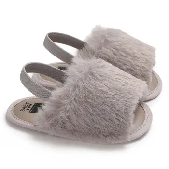 Baby Summer shoes for Girls Baby Girl Fashion Faux Fur Skinny Baby slipper First Walkers
Baby Summer shoes for Girls Baby Girl Fashion Faux Fur Skinny Baby slipper First Walkers