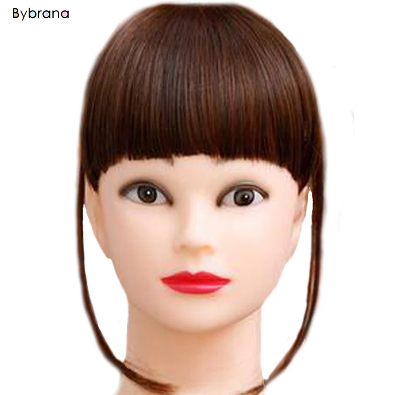 Bybrana Short Blunt Bangs Heat Resistant Synthetic BJD Wigs Bangs Natural Tidy Fake Hair Bangs Clip In Hair Pieces
Bybrana Short Blunt Bangs Heat Resistant Synthetic BJD Wigs Bangs Natural Tidy Fake Hair Bangs Clip In Hair Pieces