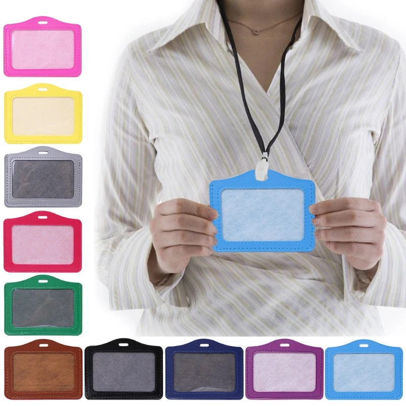 THINKTHENDO ID Window Business Work Card ID Badge Holder Case Badge Horizontal Type
THINKTHENDO ID Window Business Work Card ID Badge Holder Case Badge Horizontal Type