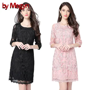 by Megyn high quality floral embroidered dress women o-neck half sleeve vintage dress 2018 summer elegant ladies party dresses
by Megyn high quality floral embroidered dress women o-neck half sleeve vintage dress 2018 summer elegant ladies party dresses