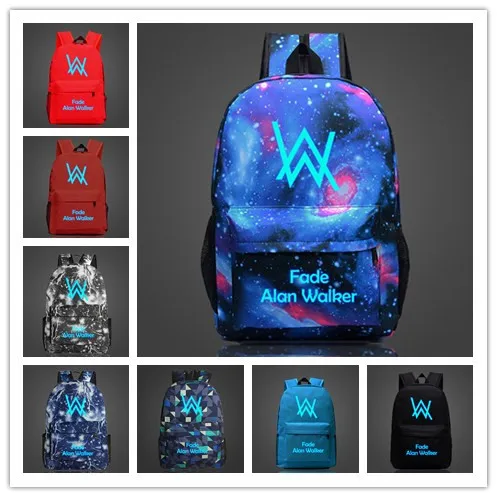 Alan Walker Faded Printed School Bag Kids Luminous Backpacks Bags Teenage Rucksacks Glowing In Dark Action Figure Toys For Kids
Alan Walker Faded Printed School Bag Kids Luminous Backpacks Bags Teenage Rucksacks Glowing In Dark Action Figure Toys For Kids
