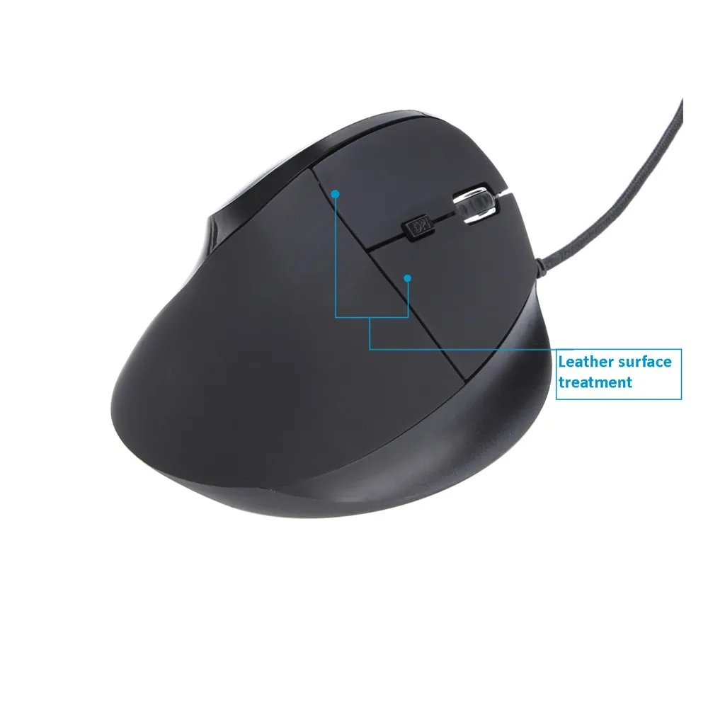 Professional New style 6 Keys 2400DPI USB Wired Vertical Mouse with DPI LED Light IndicatorFor Laptop Computer Mouse#ZS
Professional New style 6 Keys 2400DPI USB Wired Vertical Mouse with DPI LED Light IndicatorFor Laptop Computer Mouse#ZS