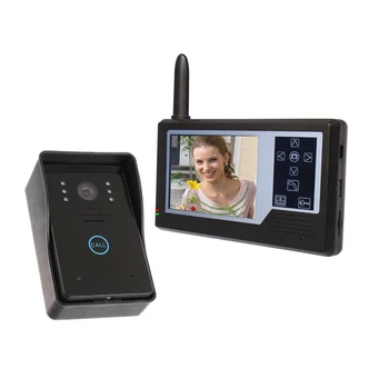 2.4GHz 3.5"TFT LCD Colorful Touch Screen Wireless Visual Intercom Door phone Outdoor IR Camera Home House security Doorphone
2.4GHz 3.5"TFT LCD Colorful Touch Screen Wireless Visual Intercom Door phone Outdoor IR Camera Home House security Doorphone