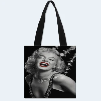 Custom Marilyn Monroe printing shoulder bag canvas tote bag shopping travel bags book handbag custom logo
Custom Marilyn Monroe printing shoulder bag canvas tote bag shopping travel bags book handbag custom logo